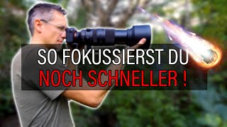 Schneller fokussieren 📸💨 Kamera und Objektiv Einstellungen [upl. by Enahsed]