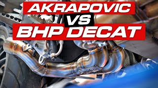 Akra Decat vs BHP UK Decat  Ducati Multistrada V4 Exhaust Comparison [upl. by Halilak]