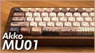 Akko MU01  Akko Made a Wooden Keyboard [upl. by Germain]