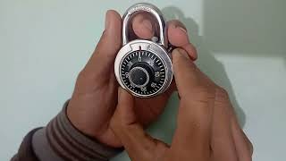 How to Unlock Combination Lock  How to unlock key lock  Hardened combination lock [upl. by Adnovay]