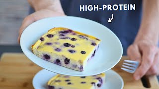 The easiest HIGHPROTEIN DESSERT you can whip up in 5 minutes [upl. by Nepil]