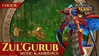 Vanilla ZulGurub  Music amp Ambience 1 hour 4K World of Warcraft Classic [upl. by Nnainot]