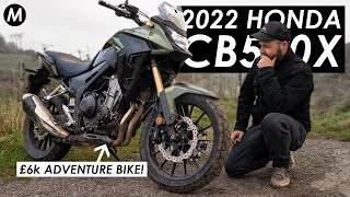 New 2022 Honda CB500X Review The Best Budget Adventure Bike [upl. by Gombosi971]