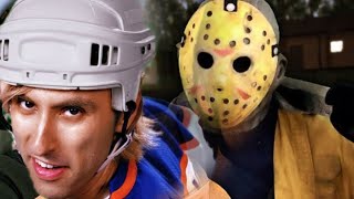 Wayne Gretzky VS Jason Voorhees ERB X Gridline Rap Battles [upl. by Genny]