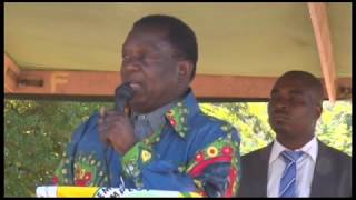 Mnangagwa speech  Mutasa Unounyana Seshizha [upl. by Ailisec]