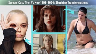 Scream Cast Then And Now 19962024  Unbelievable Transformations [upl. by Latin]