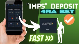 100SafeDeposit money into 4rabet using IMPS payment method FAST amp BEST [upl. by Daahsar944]