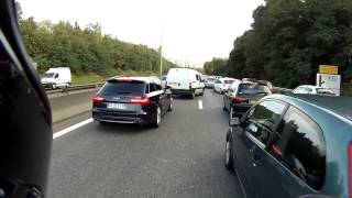 Hommage au motard décédé le 151013  LYON [upl. by Ahsla]