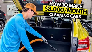 How To Start 8000Month Car Cleaning Business [upl. by Lutim]