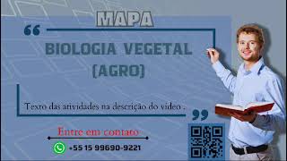 MAPA BIOLOGIA VEGETAL AGRO [upl. by Dupin]