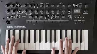 Korg Minilogue xd Demo I No Talking  Custom Patches [upl. by Brooking]