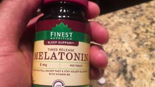 MY MELATONIN EXPERIENCE AND REVIEW [upl. by Tak357]