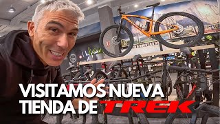 VISITAMOS TIENDA TREK  NUEVA TIENDA BICICLETAS EN BARCELONA [upl. by Aizat]