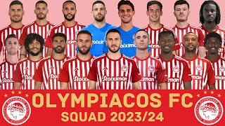 OLYMPIACOS FC Squad Season 202324  Olympiacos FC  FootWorld [upl. by Ahsinuq]