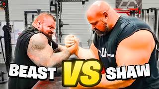 Eddie Hall vs Brian Shaw  Training ft Neil Pickup [upl. by Releehw]