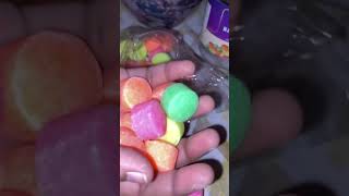 Colour Naphthalene balls🤤🤤 satisfying mothballs asmr oddlysatisfying shorts youtubeshorts [upl. by Dimond214]