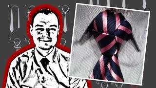 How to Tie a Necktie Trinity Knot [upl. by Latsryk]