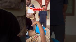 Chiropractic treatment for wrist drop drrajneeshkant worldfamouschiropractor [upl. by Anelem]