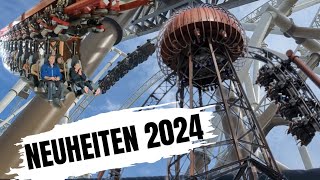 Das sind die BESTEN Achterbahnen die dieses Jahr eröffnet haben  Neuheiten 2024 ranken [upl. by Guild]