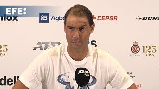 Rafa Nadal quotMe lo tomo como mi último año y quiero disfrutar de cada momentoquot [upl. by Annamaria82]