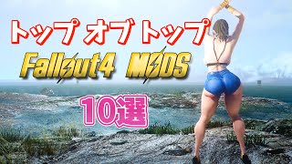 【Fallout4 Mod】BEST10 Mods 脅威のDL数を誇るFallout4のModの頂点に君臨し続けるMod達 [upl. by Sjoberg]