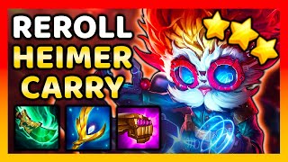 Heimer 3 6 Scholar 5 innovator Carry  New TFT Set 6 Comps Guide  Teamfight Tactics [upl. by Amilah]