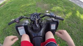 LONG wheelies ATV adventures 4 [upl. by Enyala432]