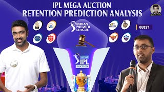 IPL Mega Auction Retention Analysis  R Ashwin  Gaurav  IPL [upl. by Sotnas275]