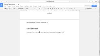 Docs Basic L15  Litteraturliste [upl. by Oibirot]