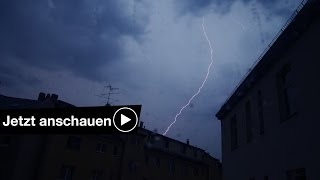 GEWITTER UND BLITZE FOTOGRAFIEREN  TIPPS UND TRICKS [upl. by Prowel353]