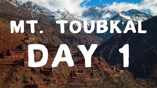 Mt Toubkal Trek  Day 1  The Bucket List Company [upl. by Monie]