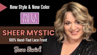 SHEER MYSTIC from Paula Young is a Gorgeous 100 HandTied Wig in the New Color JAVA SWIRL [upl. by Macdougall423]