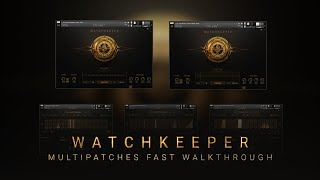 Watchkeeper Modern Countdown Percussion  Multis Fast Walkthrough  Part 2 [upl. by Amil]