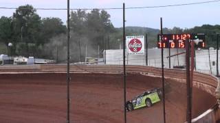 Scott Bloomquist sets New Track Record  Tazewell Speedway 060312 [upl. by Ennayelhsa]