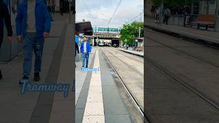 🚄Tramway amp SNCF RER H 🇨🇵Gare SaintDenis youtube train shortvideos viralvideo metro paris [upl. by Farrison]