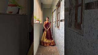 Minivlog341 🪔Diwali celebration in new home❤️Half saree for this festival🤩 diwali diml food [upl. by Aissac]