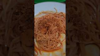 Bolognese spageti cuman 3000an wowspageti spagetiinstan bolognese makananviral [upl. by Ahel501]