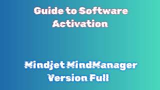 Mindjet MindManager License Installation Steps for Activation and Download [upl. by Siletotsira]