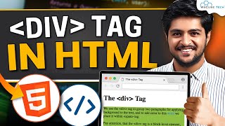 HTML DIV Tag Tutorial How to Use Position amp Style Div Elements Full Guide in Hindi  HTML amp CSS [upl. by Ahcarb549]