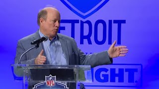 Detroit prepares for 2024 NFL Draft [upl. by Knipe]