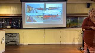 Tehachapi Live Train Cams Presentation at the Tehachapi Depot Railroad Museum 03142023 [upl. by Laamaj923]