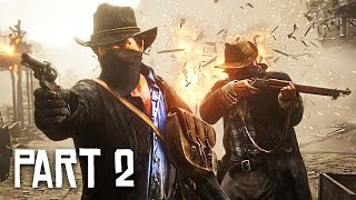 Red Dead Redemption 2 Gameplay Walkthrough Part 2  ROBBING A TRAIN [upl. by Dalohcin]