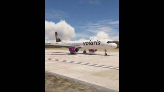 Volaris Airbus A321neo  Aterrizaje en Tuxtla Gutierrez TGZ [upl. by Adnuhsat]