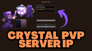 Minecraft Crystal PvP Server IP Address [upl. by Claudian156]