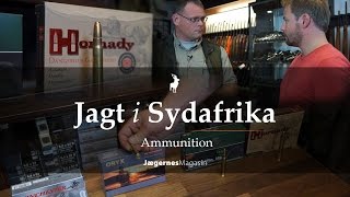 Ammunition  Kaliber og kugletyper  Jagt i Sydafrika [upl. by Shoifet933]