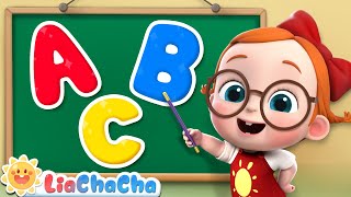 Little teacher Lia teaches ABC Numbers Colors and More  Kids Songs amp Nursery Rhymes  LiaChaCha [upl. by Trent]