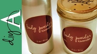 DIY All natural body dusting powder [upl. by Pry]