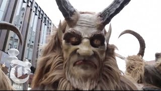 In Bavaria Krampus Catches the Naughty  The New York Times [upl. by Ogait633]