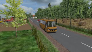 Omsi 2 Liepaja 2020 Latvian map Line 6904 Long route  Ikarus 260  Fast Driving [upl. by Nira666]