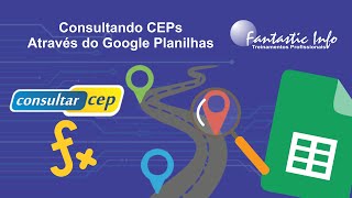 Como Consultar CEPs Através do Google Planilhas [upl. by Anitserp]